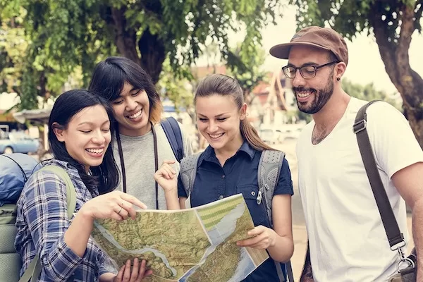 Stack of several folded pharmaceutical Instruction-for-Use print-outs