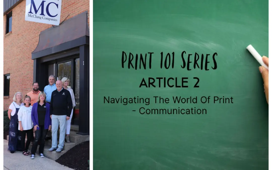 Print 101 Series – Effective Communication
