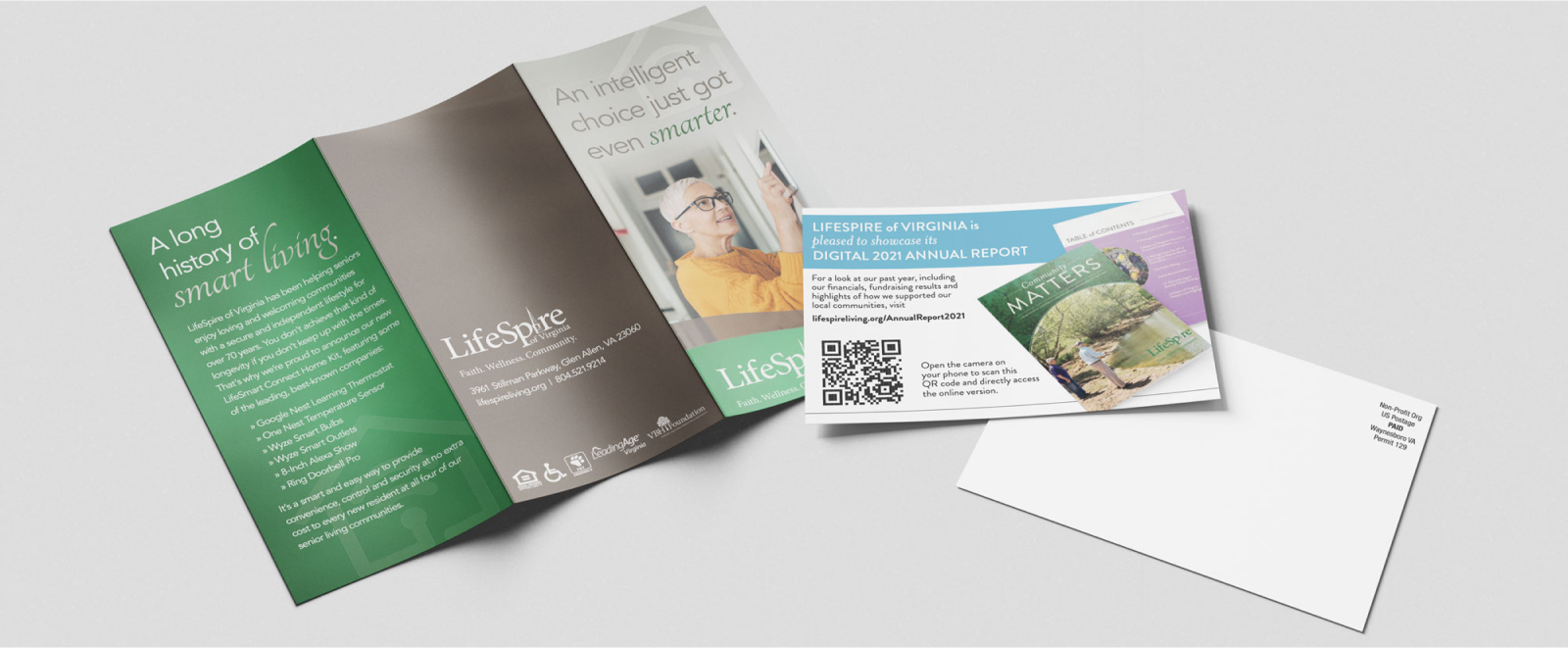 Assisted Living Brochures, Flyers & Event Materials